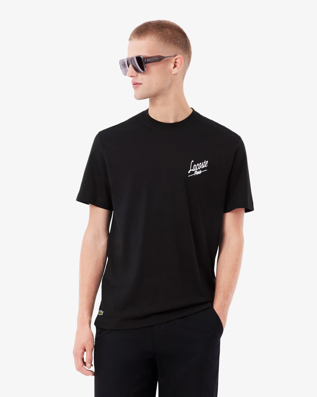 LACOSTE Men's Multi Print Jersey T-Shirt