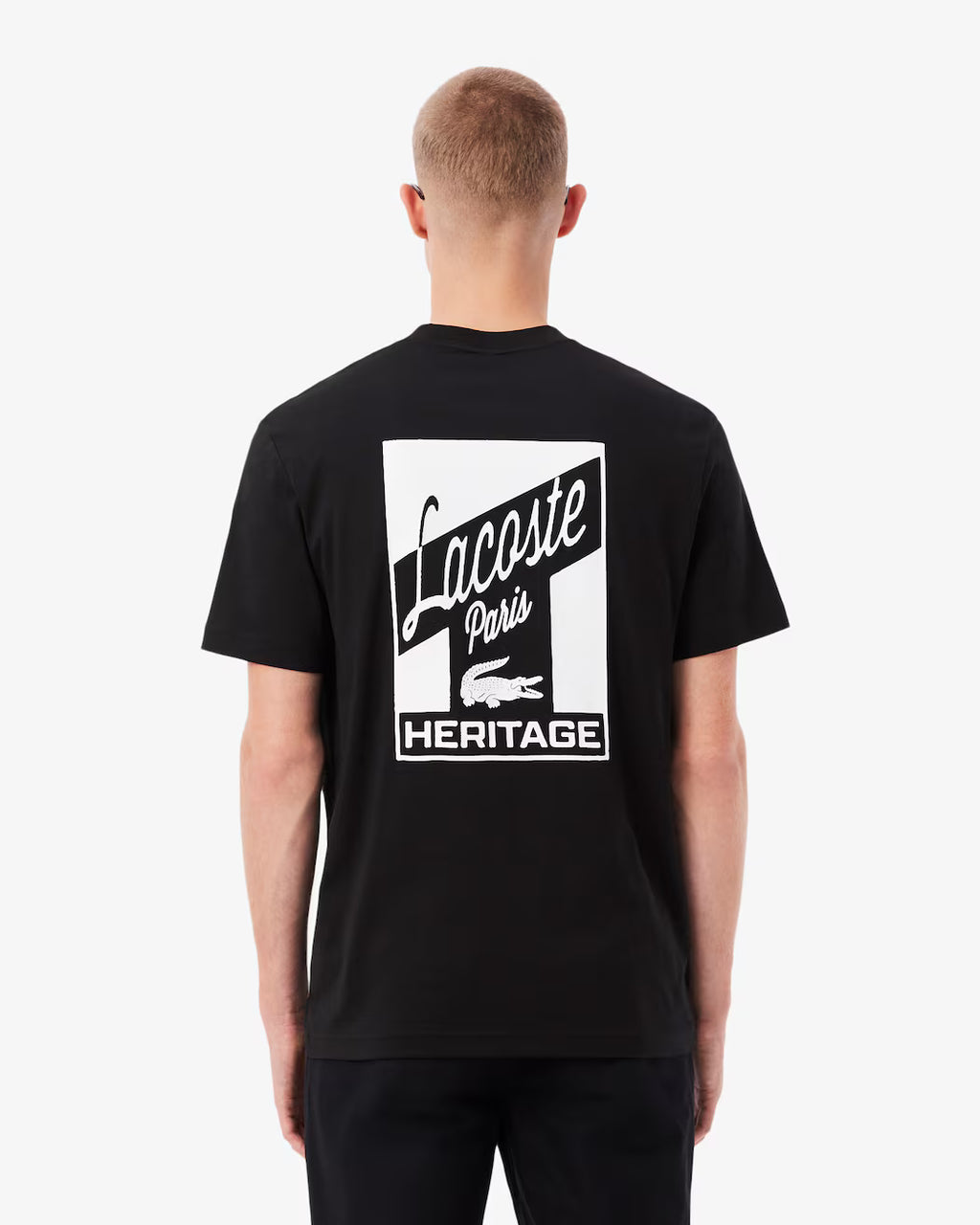 LACOSTE Men's Multi Print Jersey T-Shirt