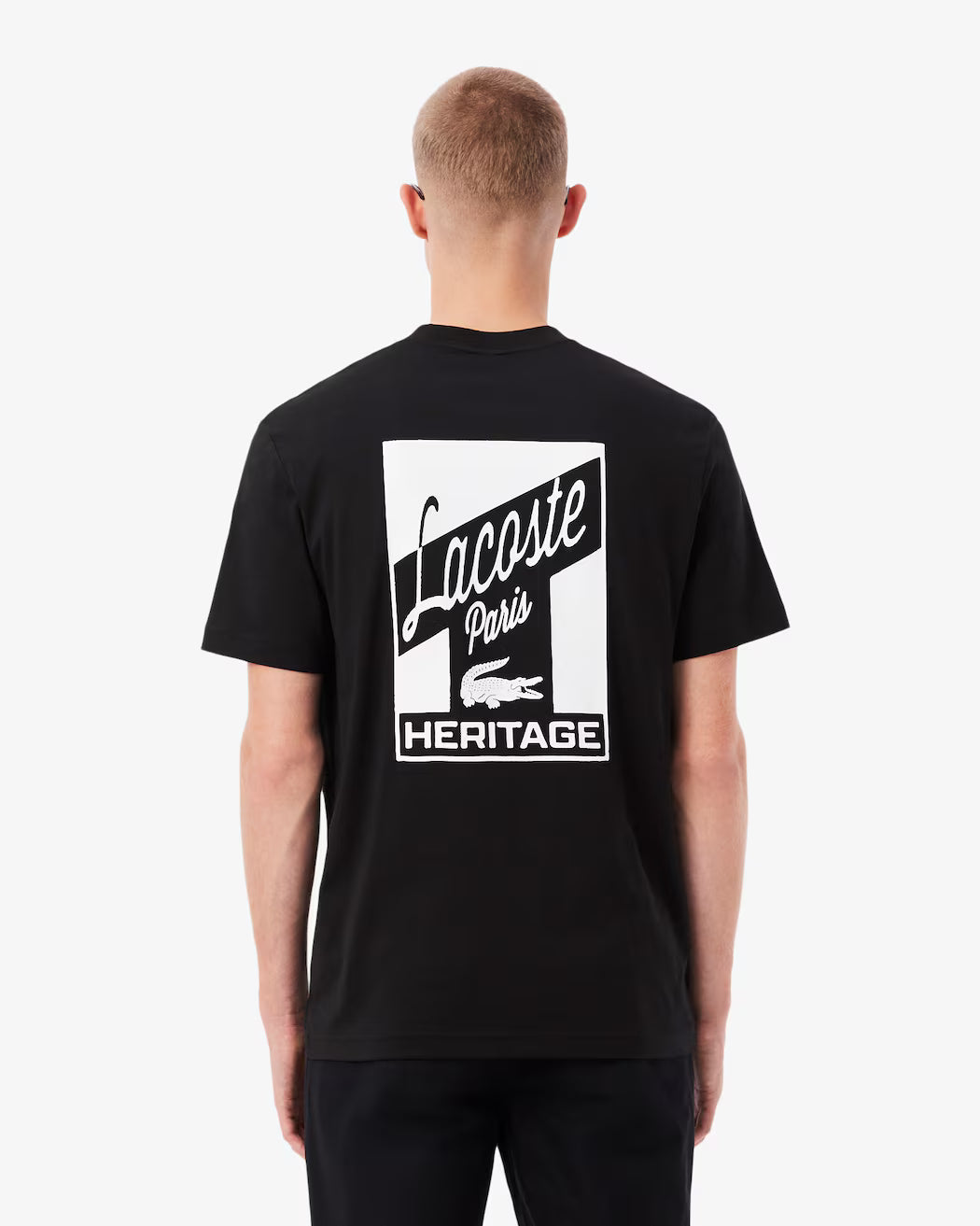 LACOSTE Men's Multi Print Jersey T-Shirt