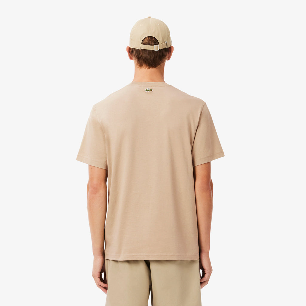 LACOSTE Men's Print Cotton T-Shirt
