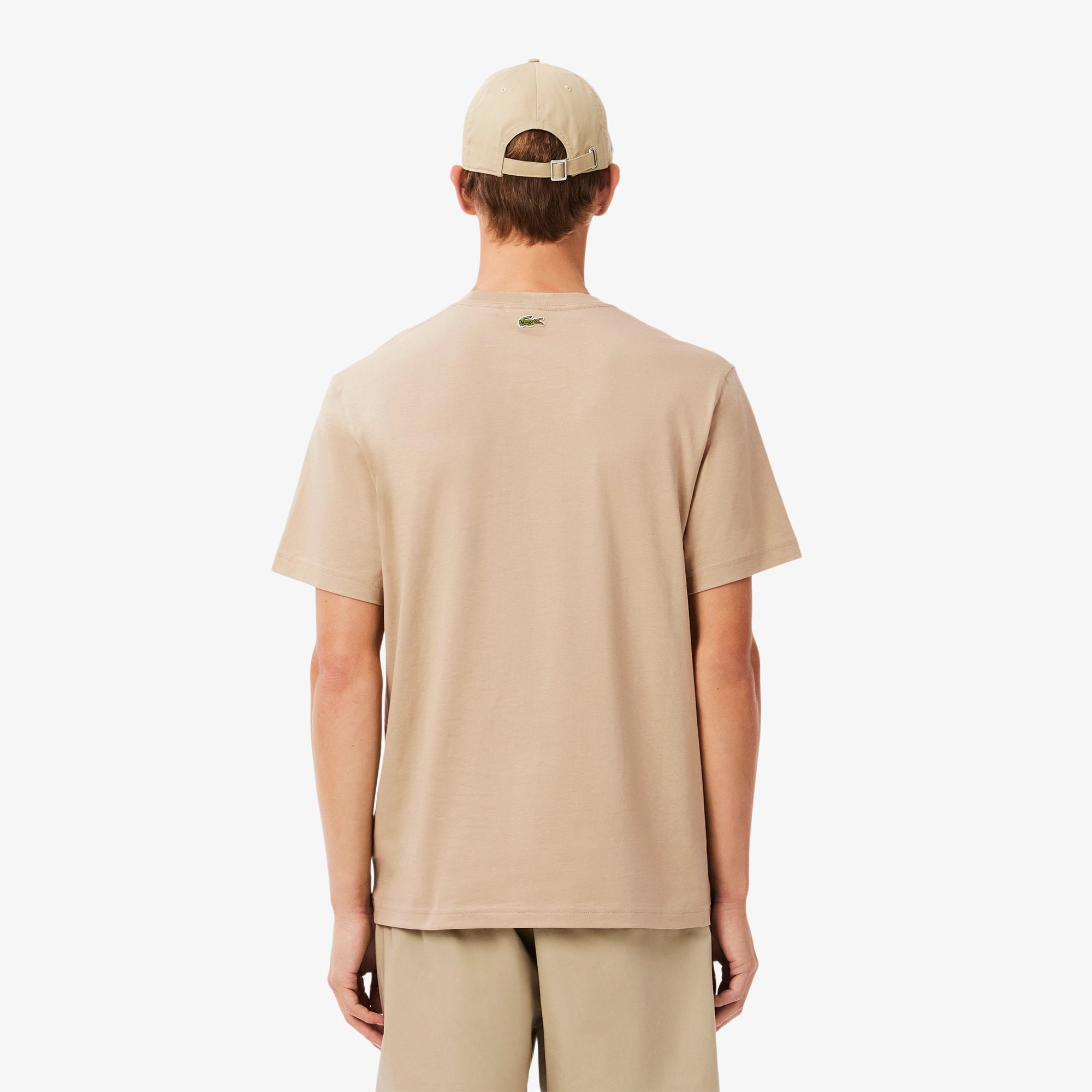 LACOSTE Men's Print Cotton T-Shirt