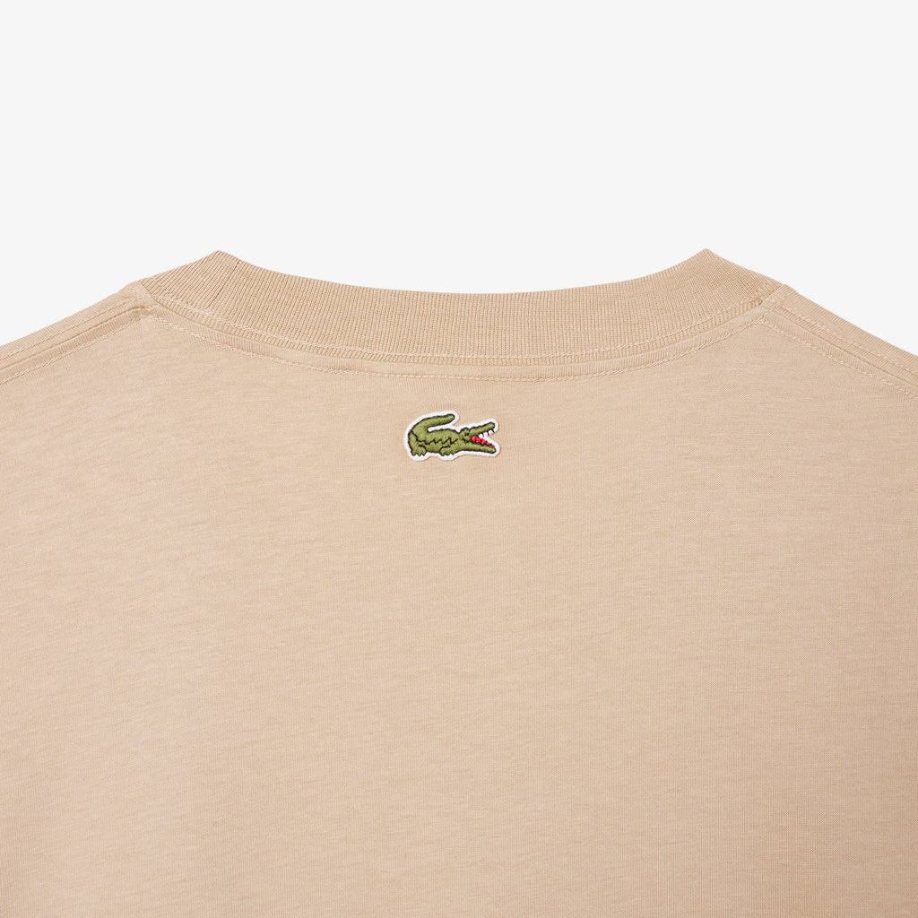 LACOSTE Men's Print Cotton T-Shirt