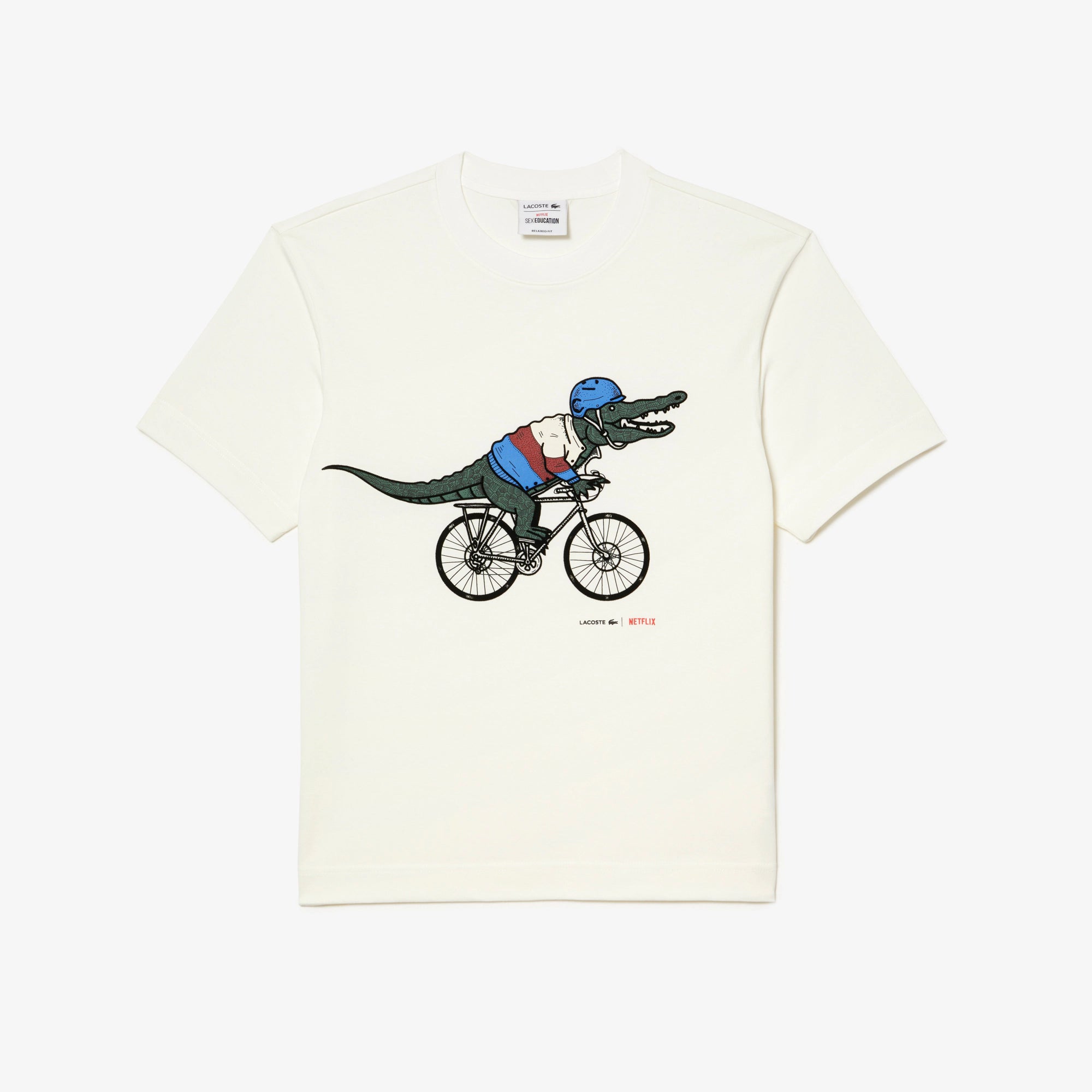 Men's Lacoste x Netflix Organic Cotton T-Shirt - Men's T-shirts - New In  2024