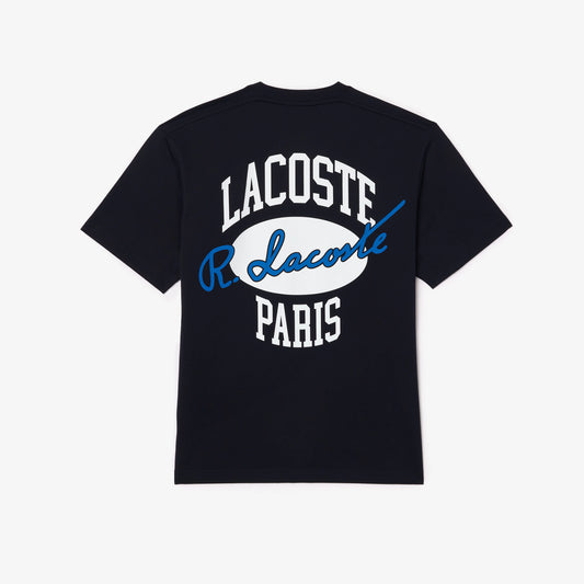 LACOSTE Men's Heritage Print Cotton T-shirt