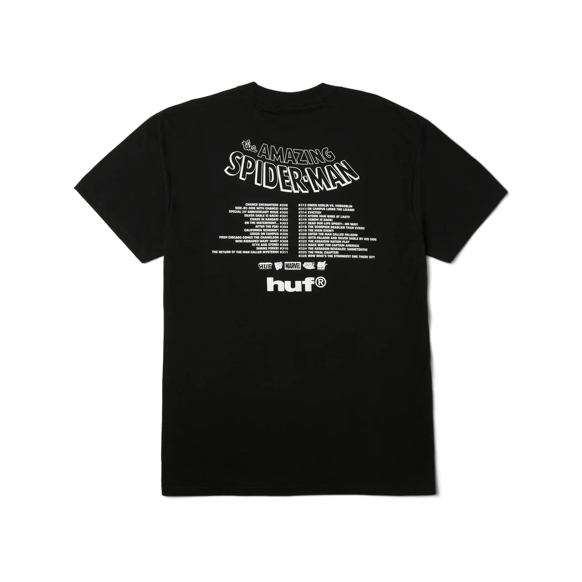 HUF x Marvel Spider-Man Three Hundred T-Shirt