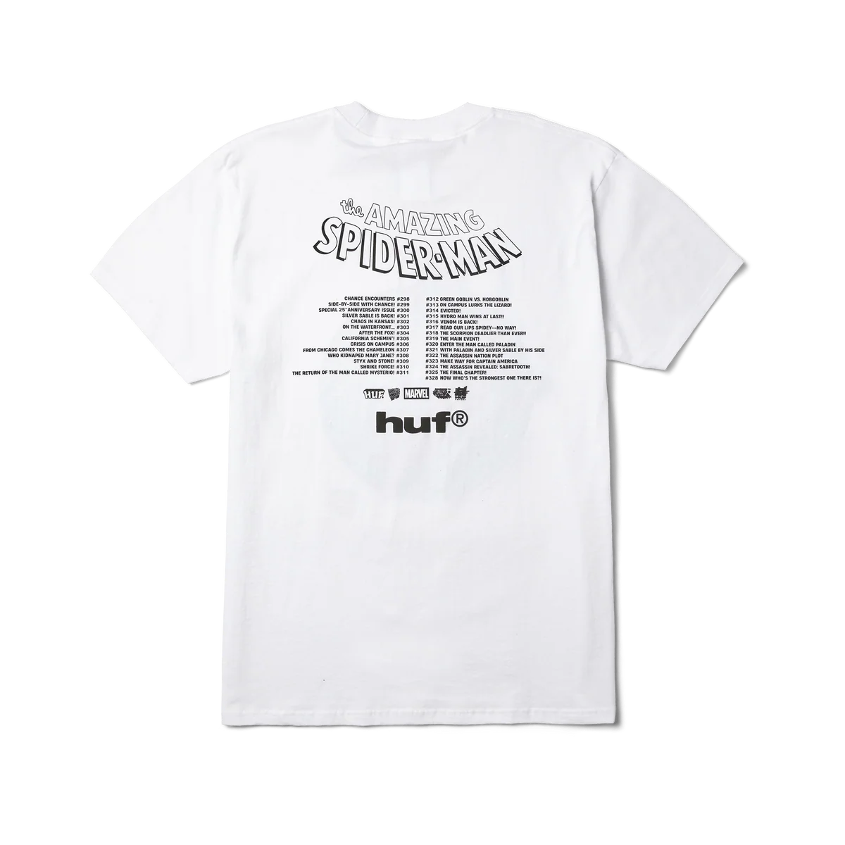 HUF x Marvel Spider-Man Three Hundred T-Shirt