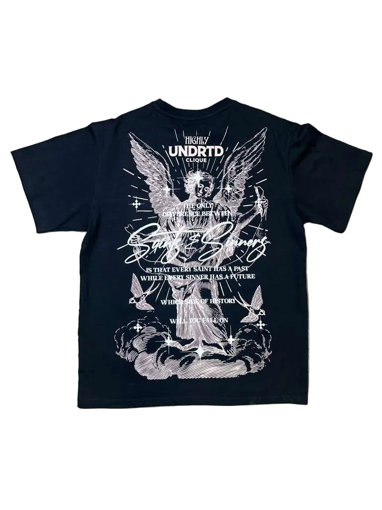 HIGHLY UNDRTD Saints & Sinners Graphic Tee