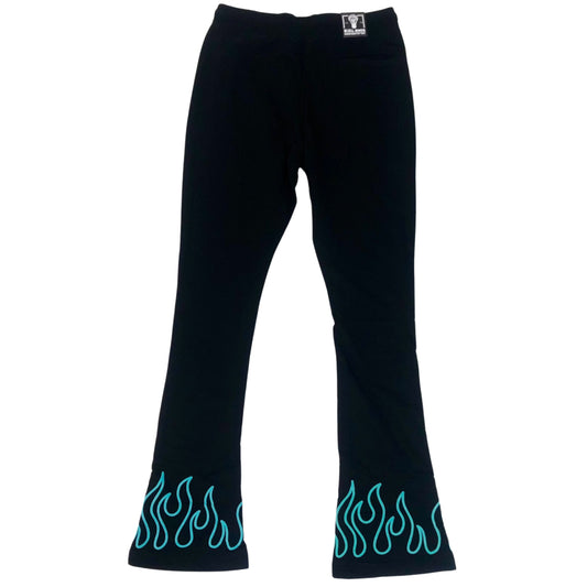 REBEL MINDS Flame Men Graphic Stacked Pants