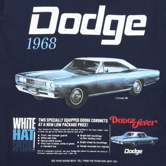 REASON X DODGE White Hat Special Short Sleeve Tee - Navy