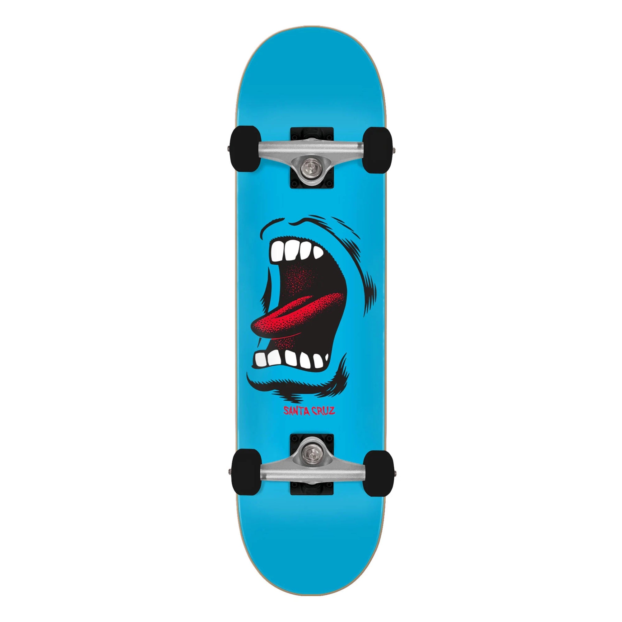 SANTA CRUZ 8.0in Full Screaming Big Mouth Complete Skateboard