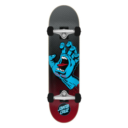 SANTA CRUZ 8.25in Large Screaming Hand Fade Santa Cruz Complete Skateboard