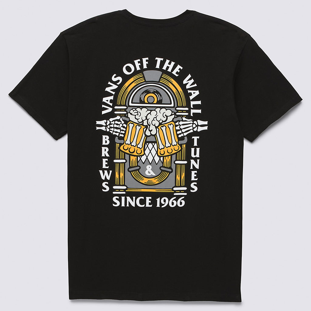 VANS Brew Bros Tunes T-Shirt - Black