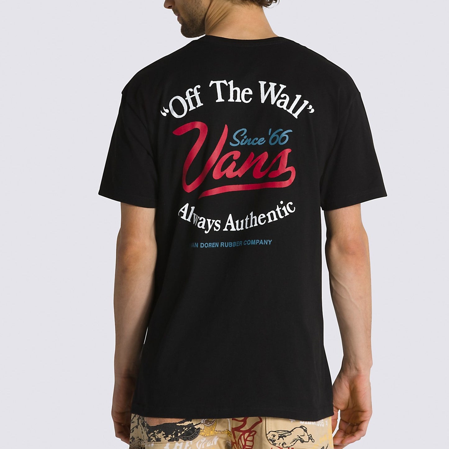 VANS Gas Station Logo T-Shirt - Black