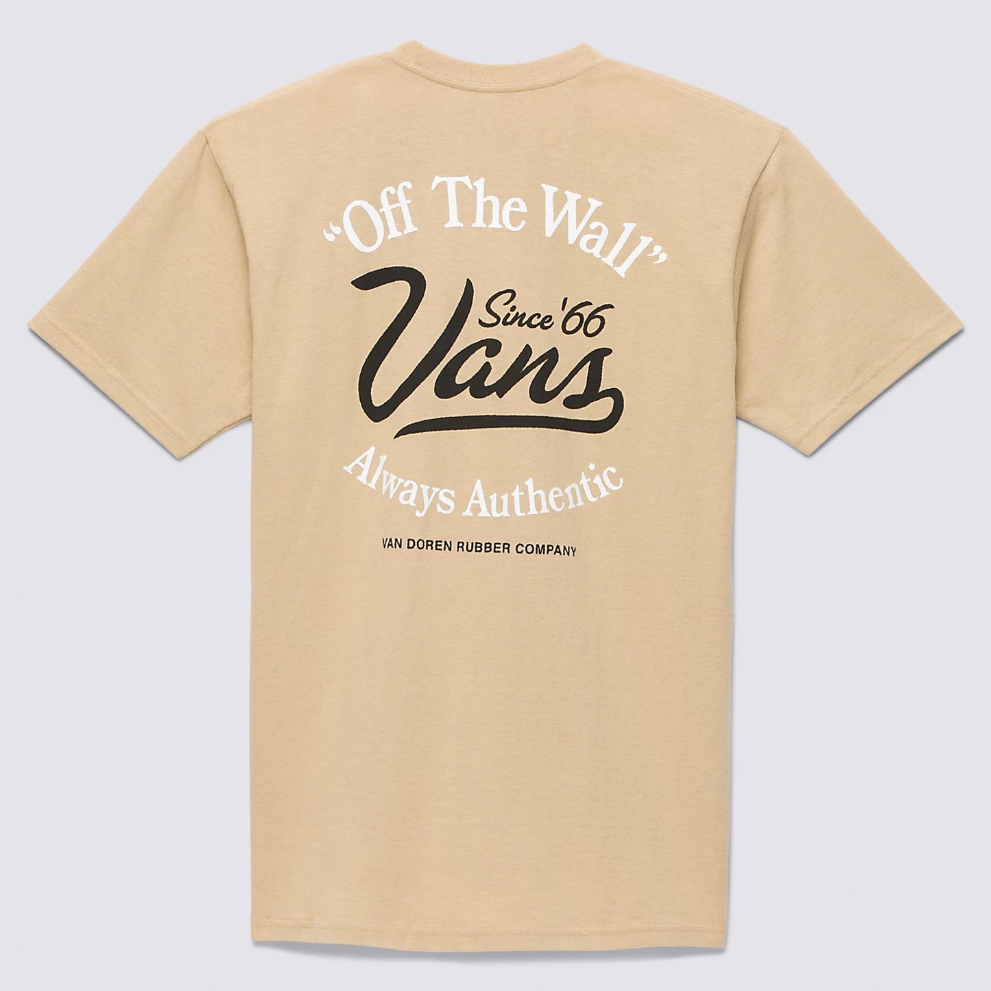 VANS Gas Station Logo T-Shirt - Khaki