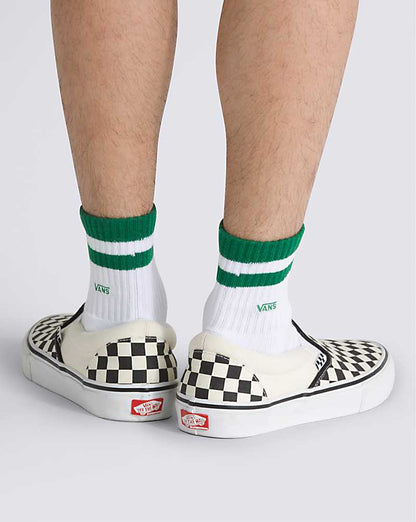 VANS Half Crew Sock - Green/White