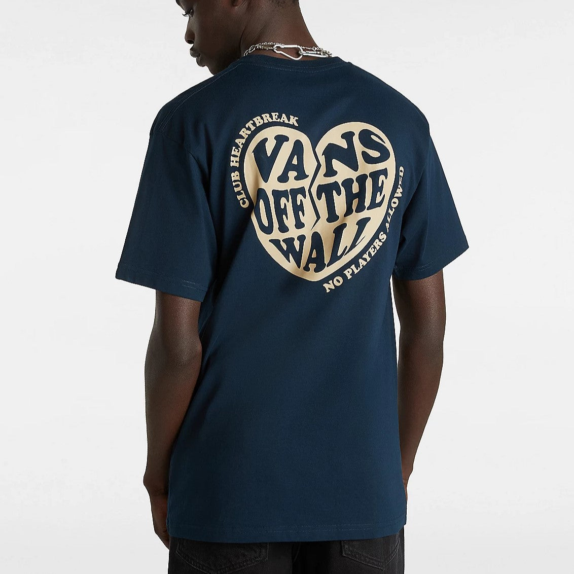 VANS No Players Graphic T-Shirt - Navy