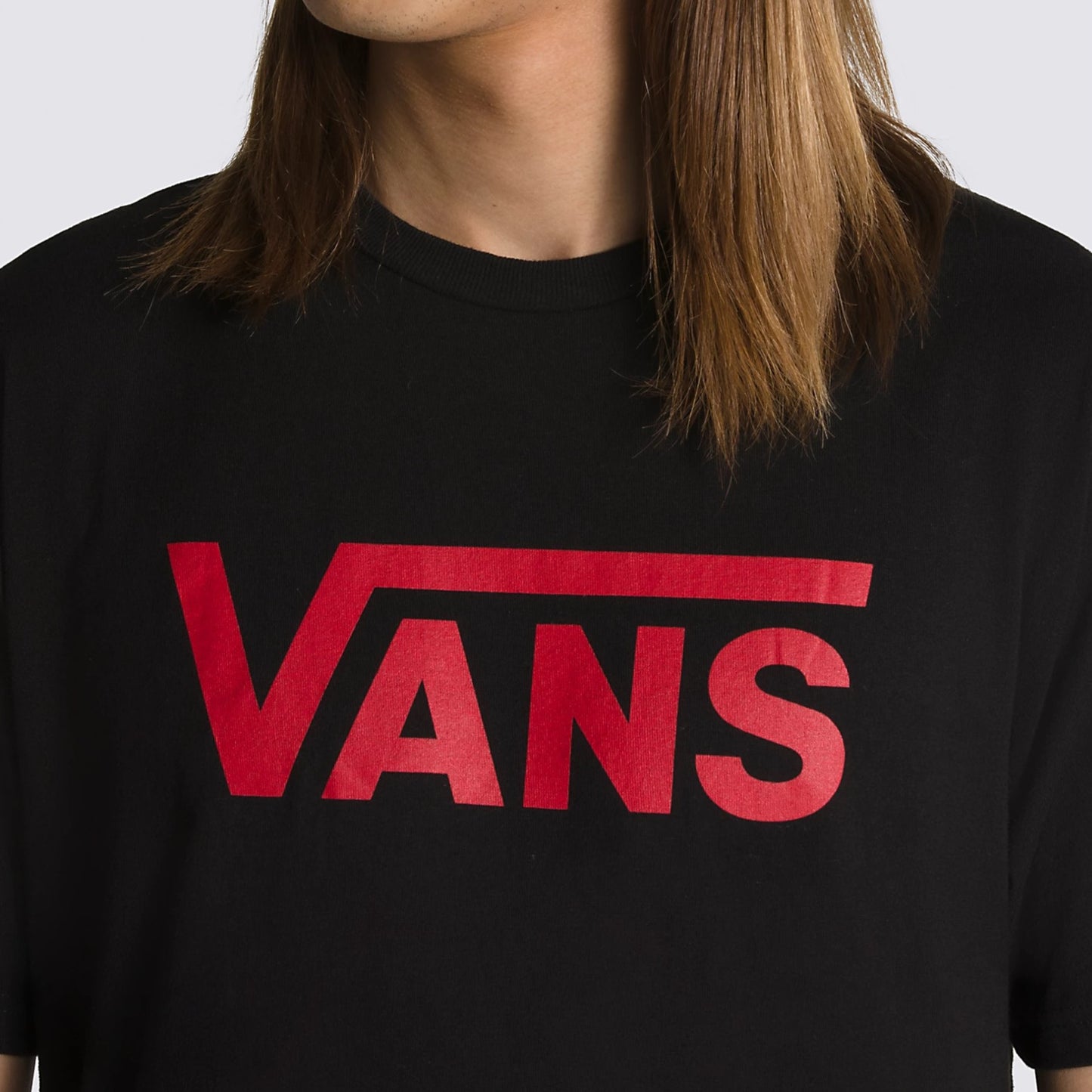 VANS Classic T-Shirt - Black/Red