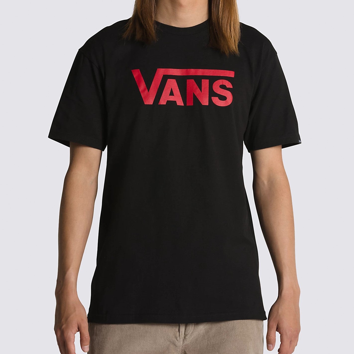 VANS Classic T-Shirt - Black/Red