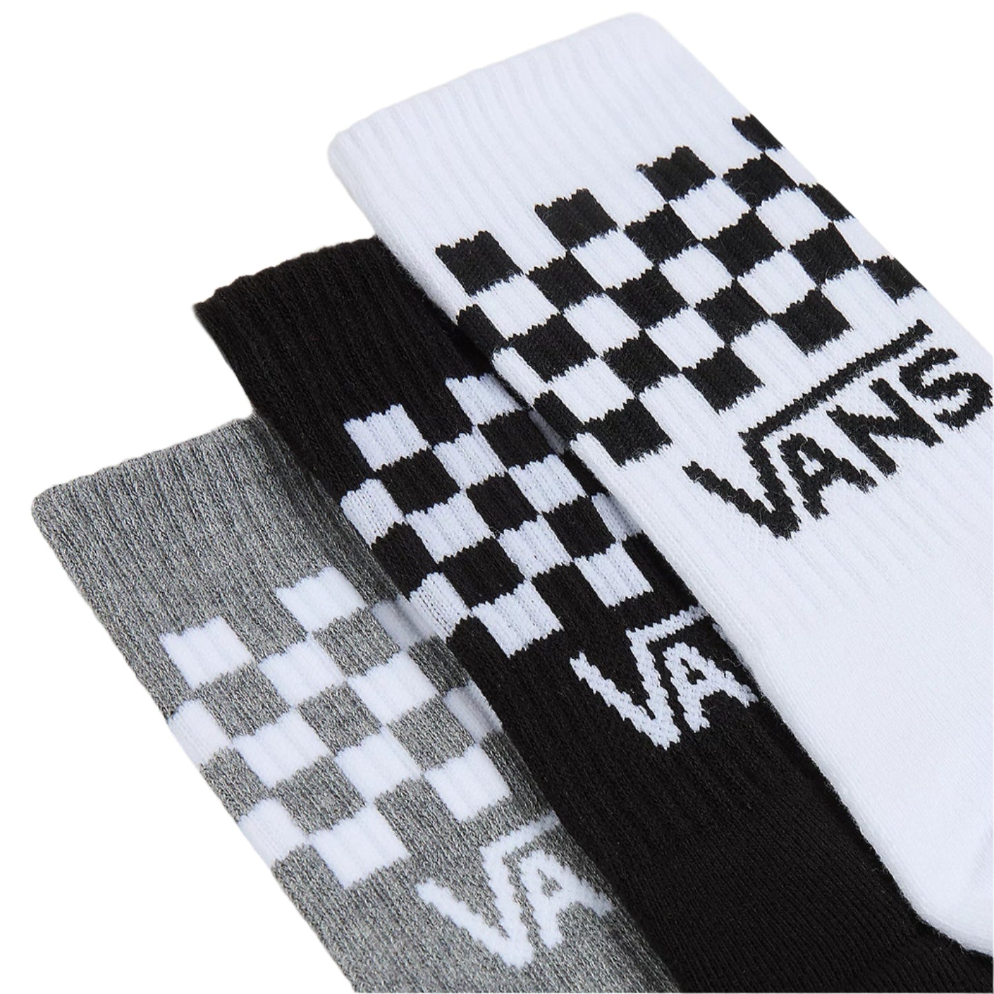 VANS Classic Checkerboard Crew Sock - Mixed