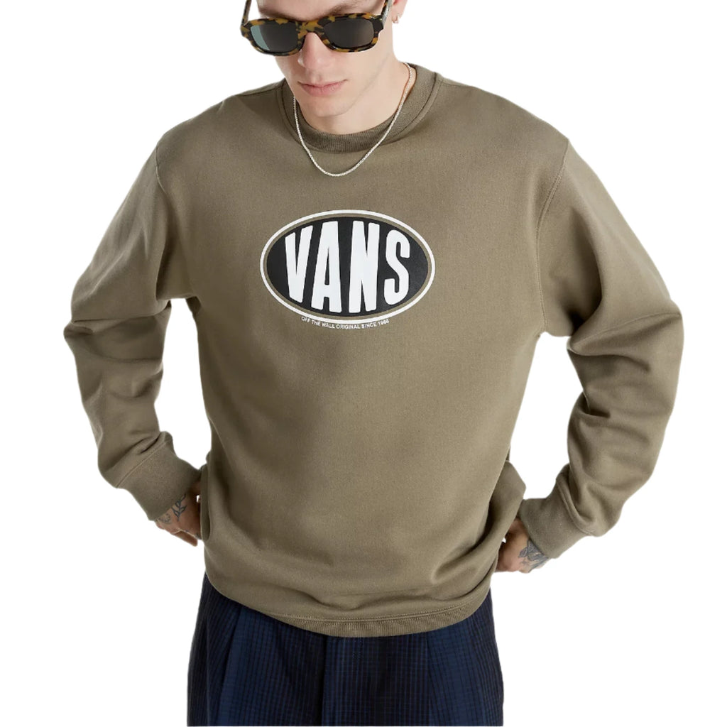 VANS Spray On Loose Crew Sweatshirt