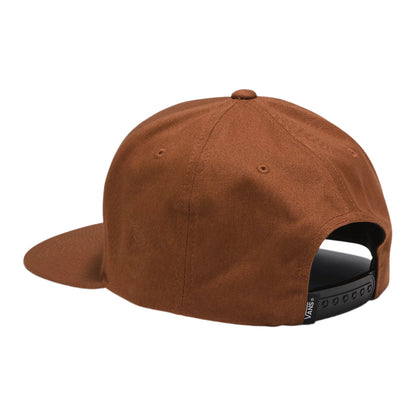 VANS Half Box Snapback Hat - Brown