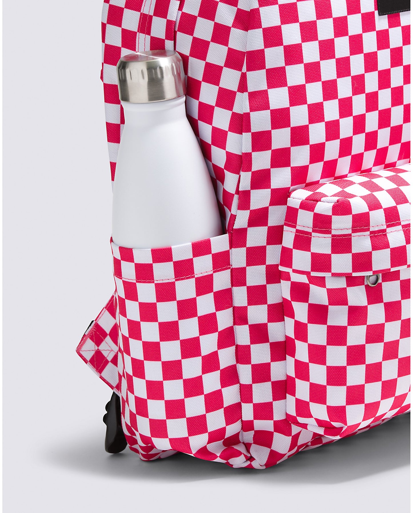 VANS Kids Old Skool Grom Check Backpack - PINK CHECKERED