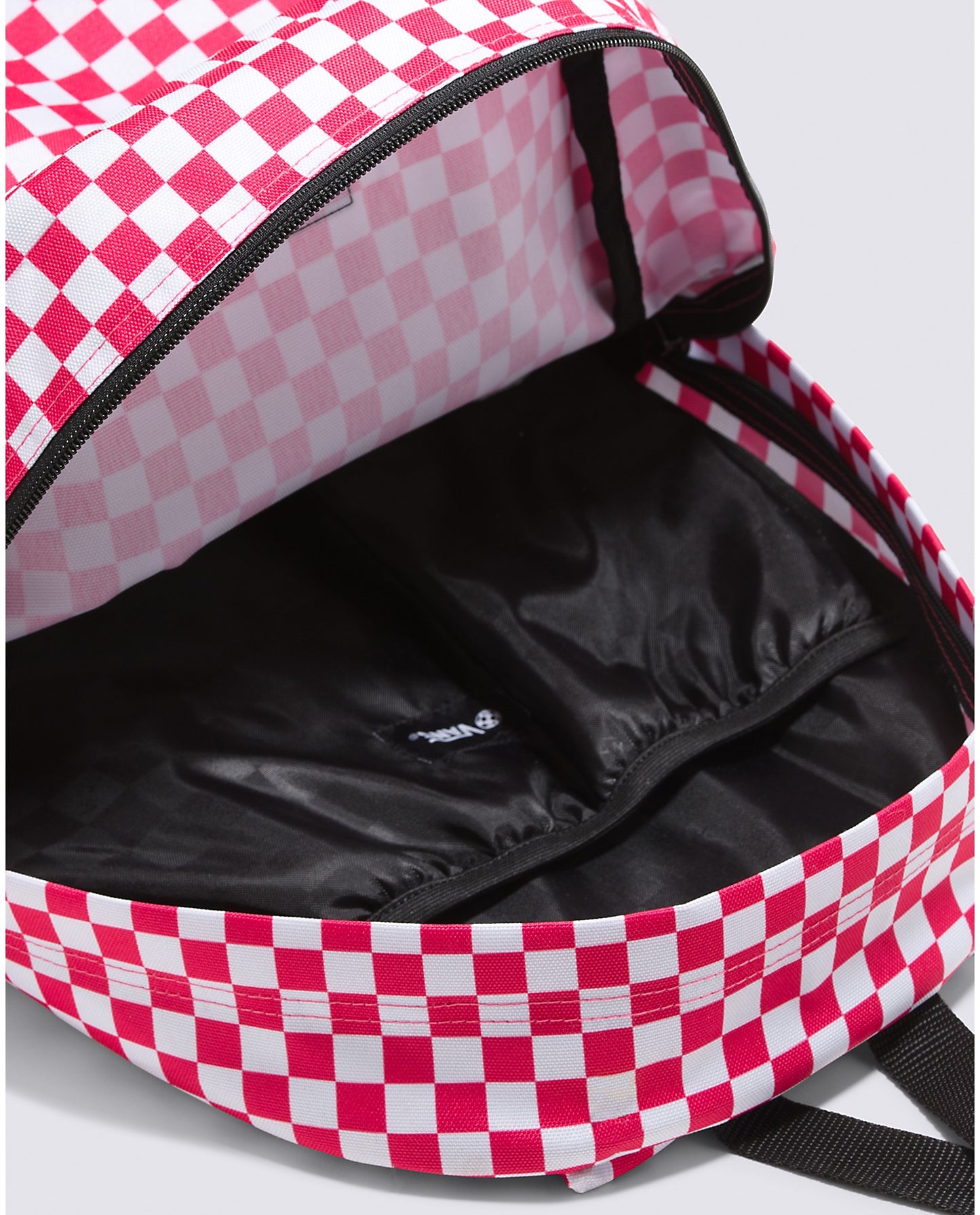 VANS Kids Old Skool Grom Check Backpack - PINK CHECKERED