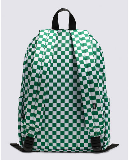 VANS Kids Old Skool Grom Check Backpack - Verdant Green