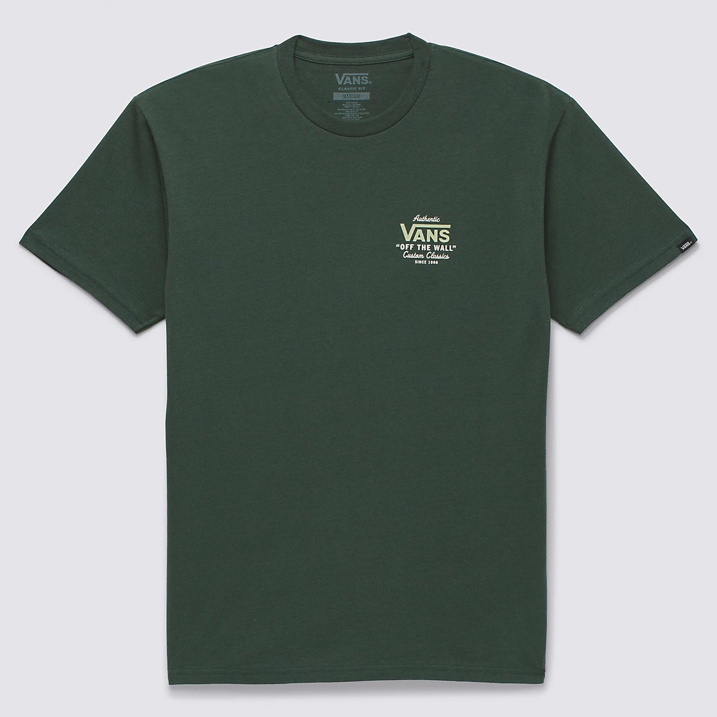 VANS Holder St Classic T-Shirt - Forest Green