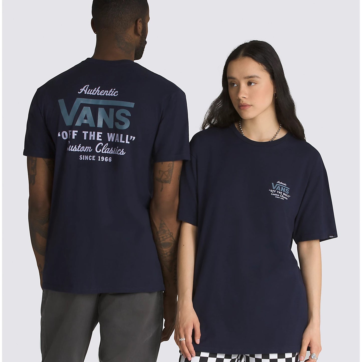VANS Holder St Classic T-Shirt - Navy