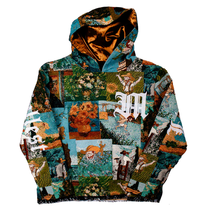 MAJESTIC Van Gogh Tapestry Graphic Hoodie