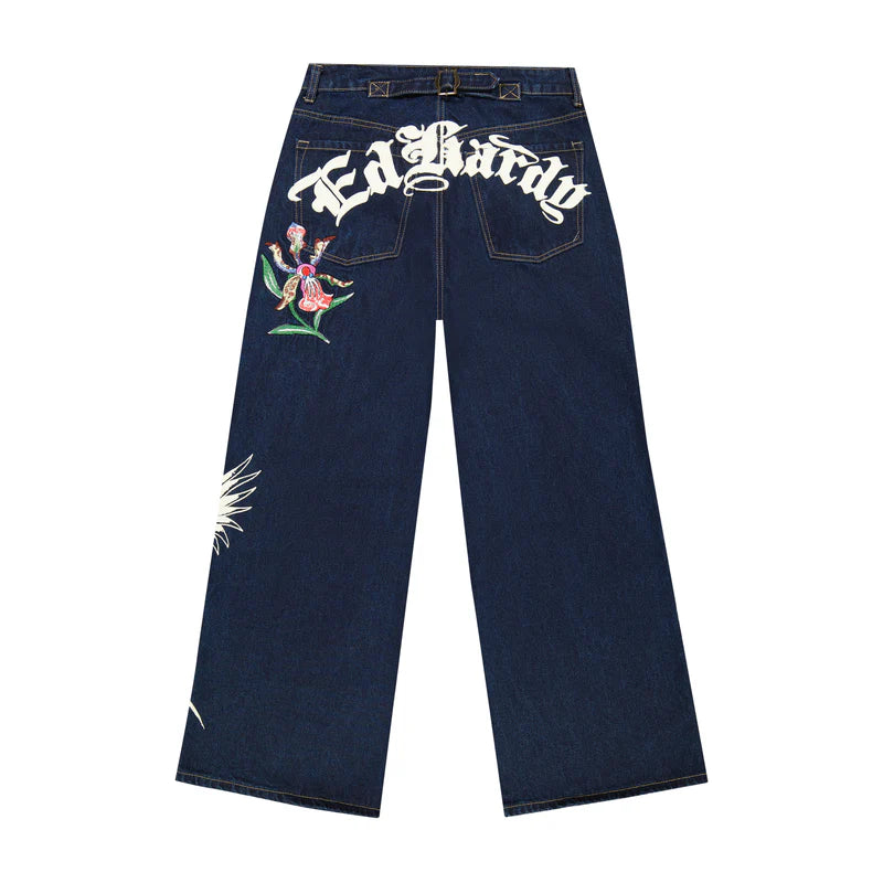 ED HARDY Orchids Baggy Jean