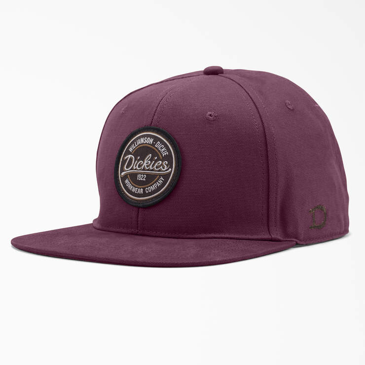 DICKIES Flat Bill Duck Cap - Burgundy