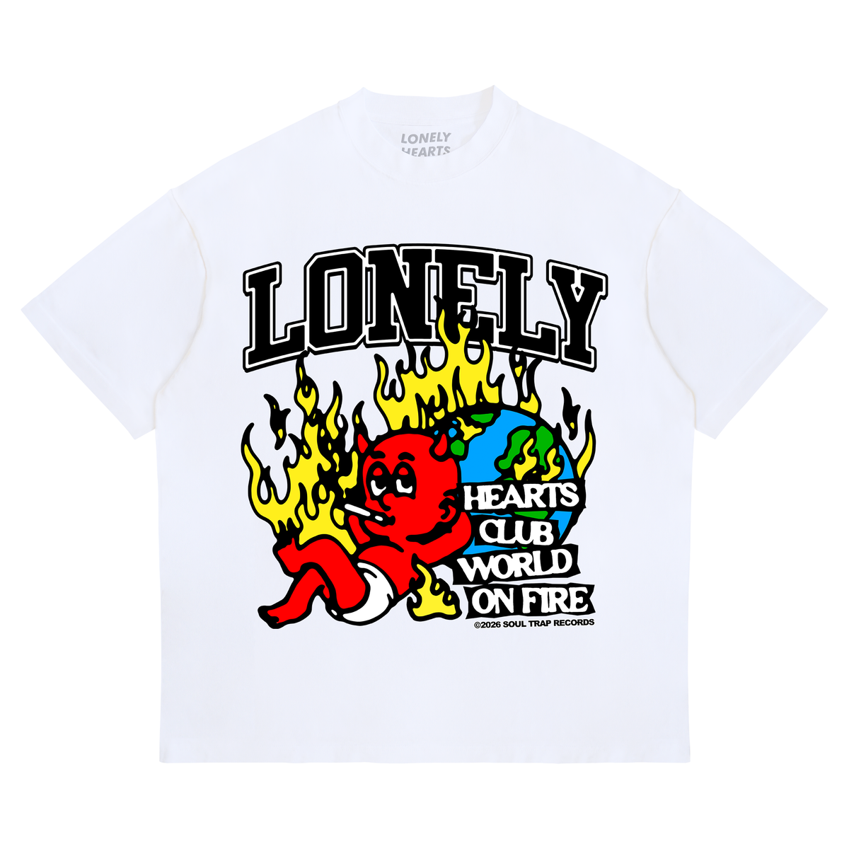 LONELY HEARTS World Fire Tee