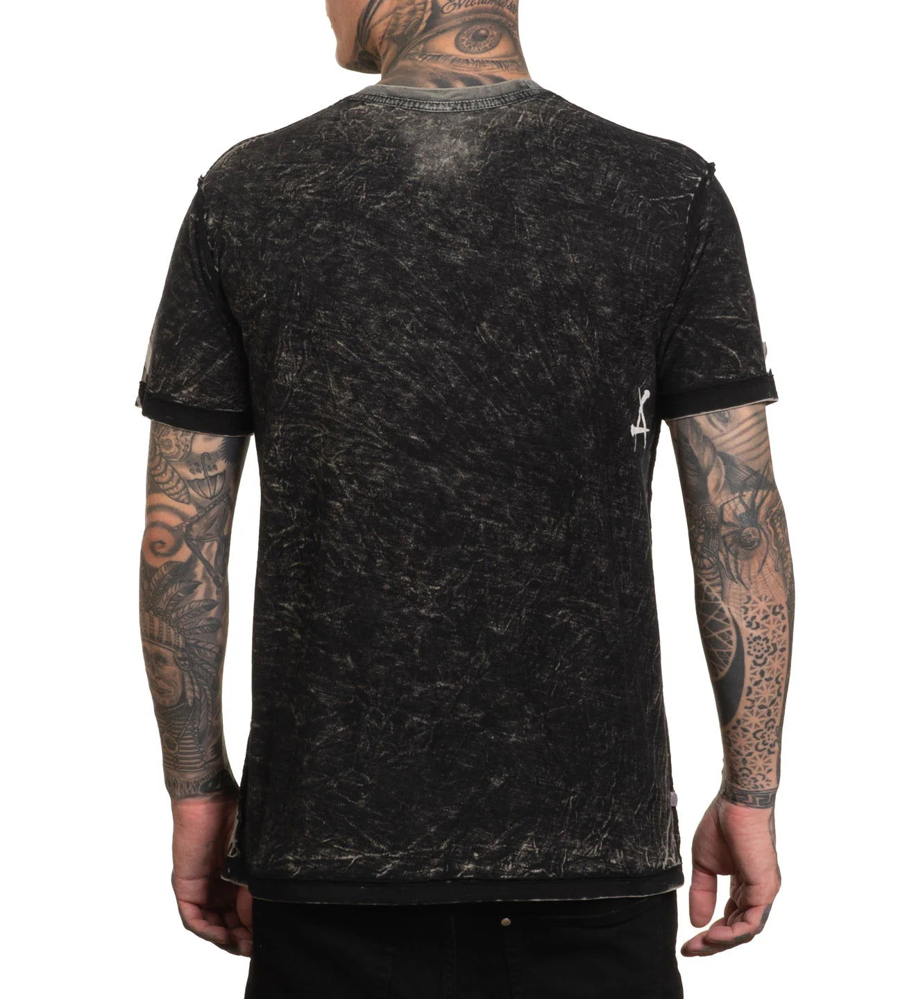 AFFLICTION Wage Chaos Reversible Graphic Tee