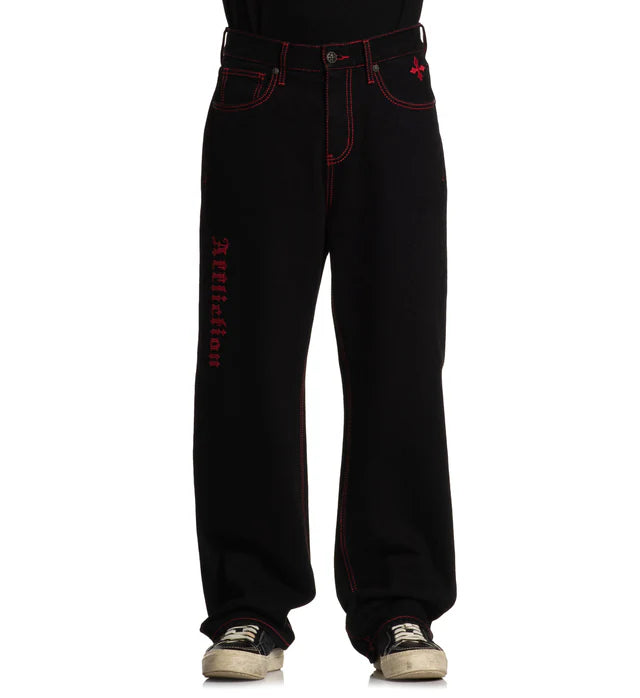 AFFLICTION Wide Leg Wings Jeans