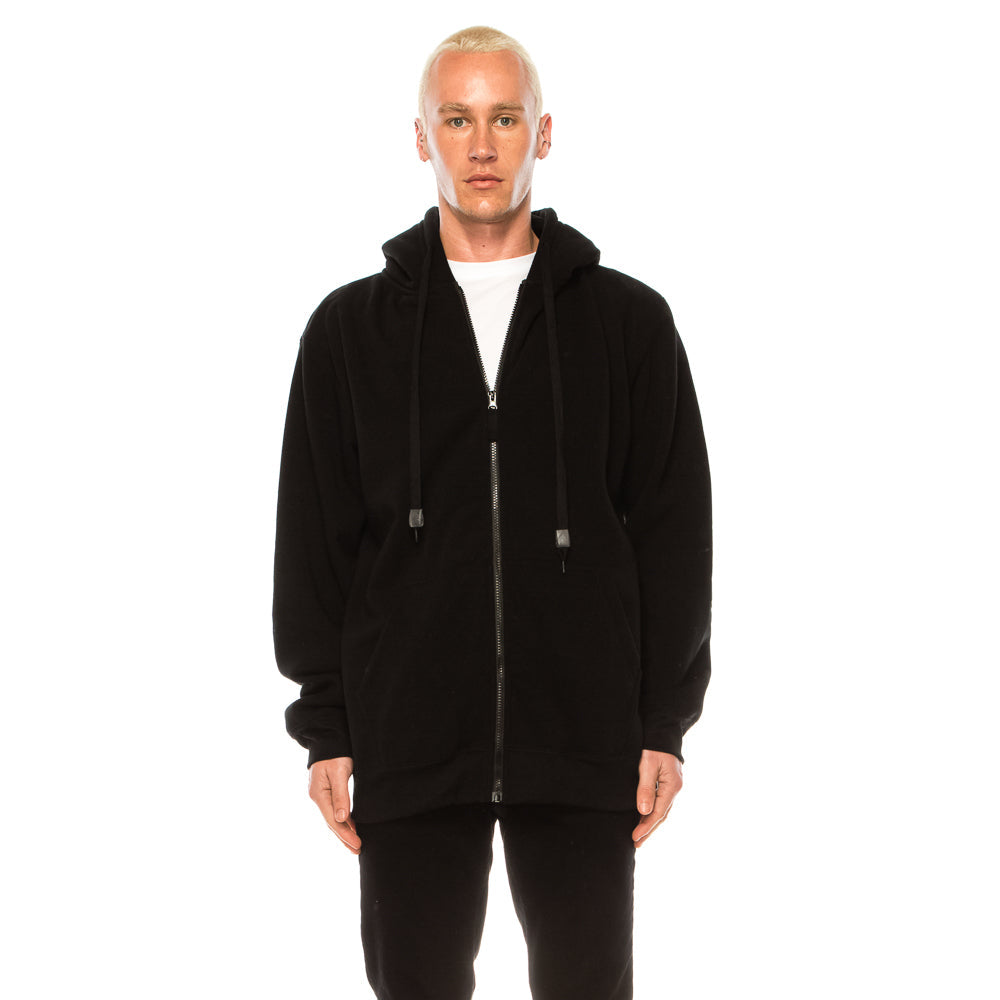 Zip Up Fleece Hoodie