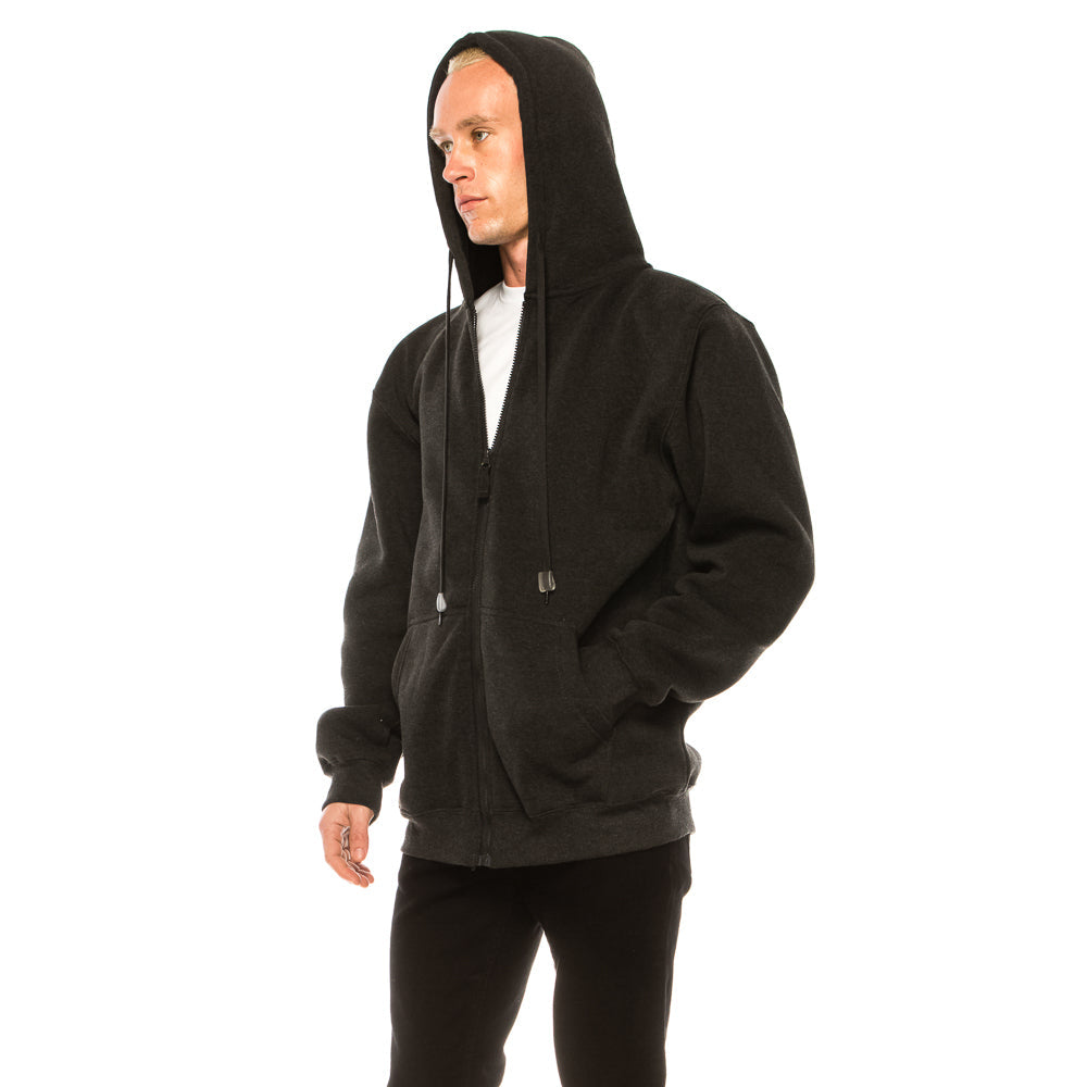 Zip Up Fleece Hoodie