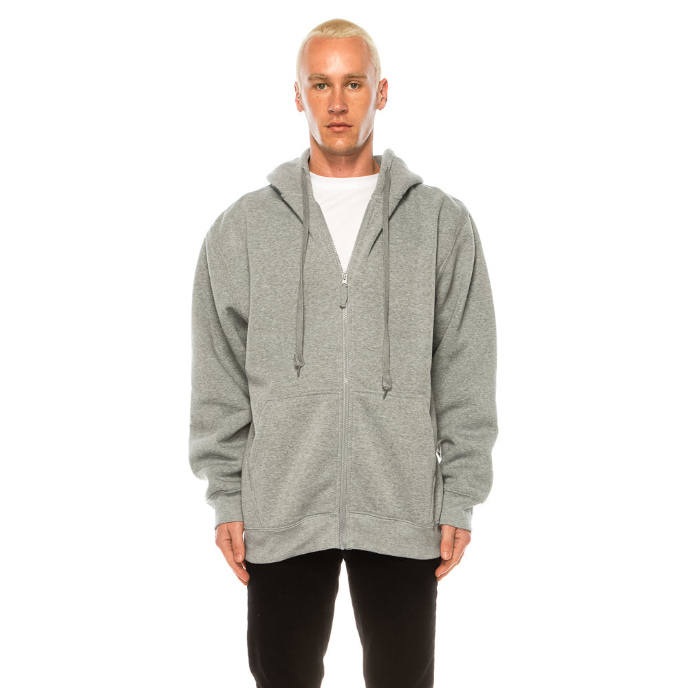 Zip Up Fleece Hoodie