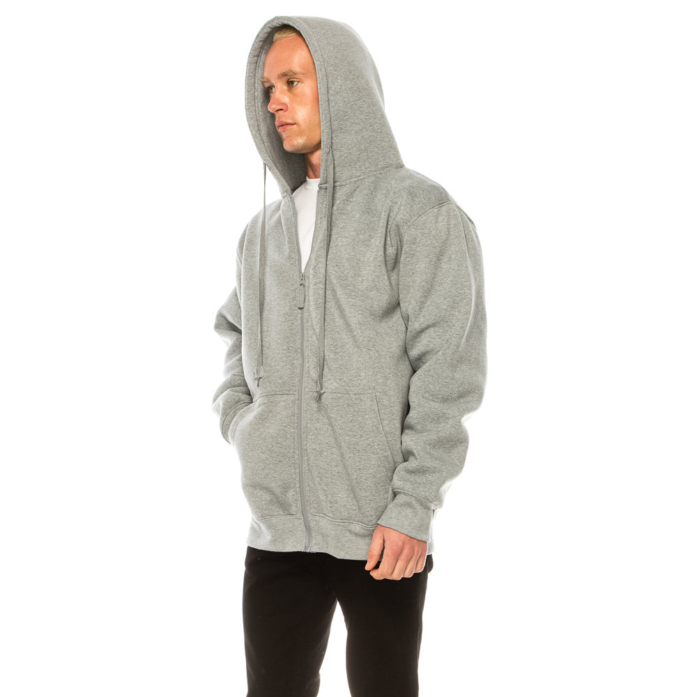 Zip Up Fleece Hoodie