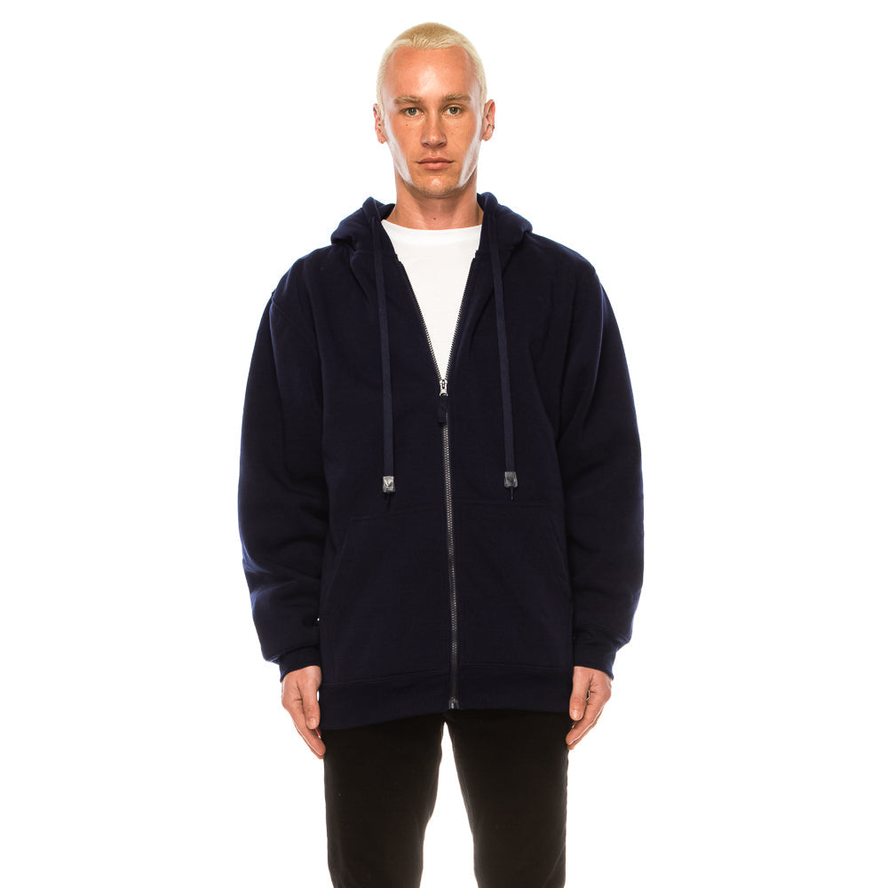 Zip Up Fleece Hoodie