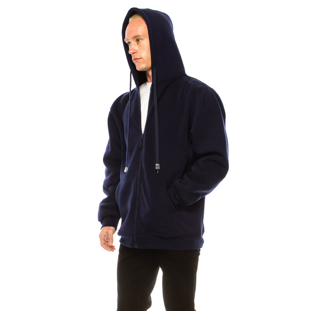 Zip Up Fleece Hoodie