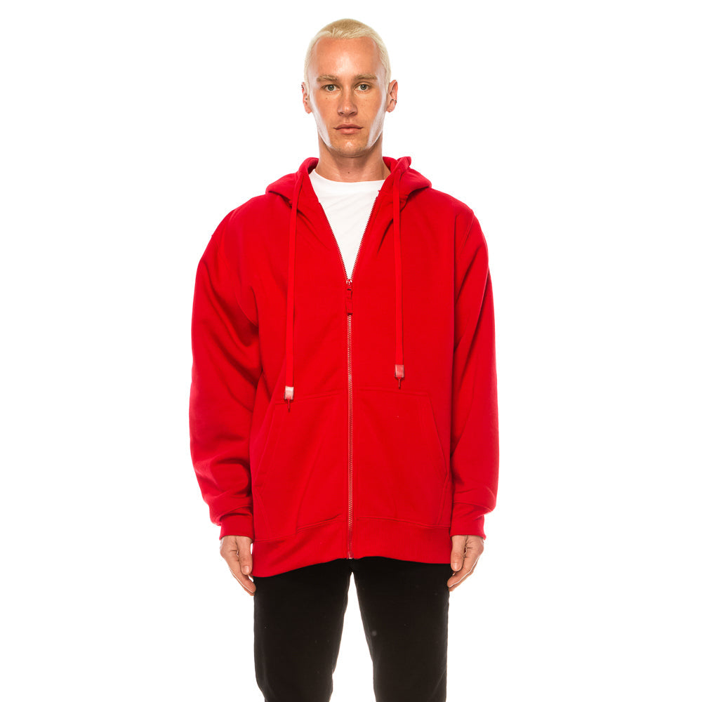 Zip Up Fleece Hoodie