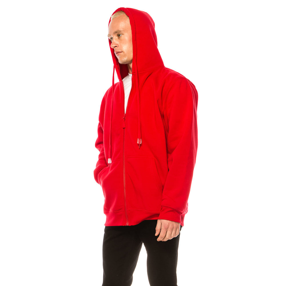 Zip Up Fleece Hoodie