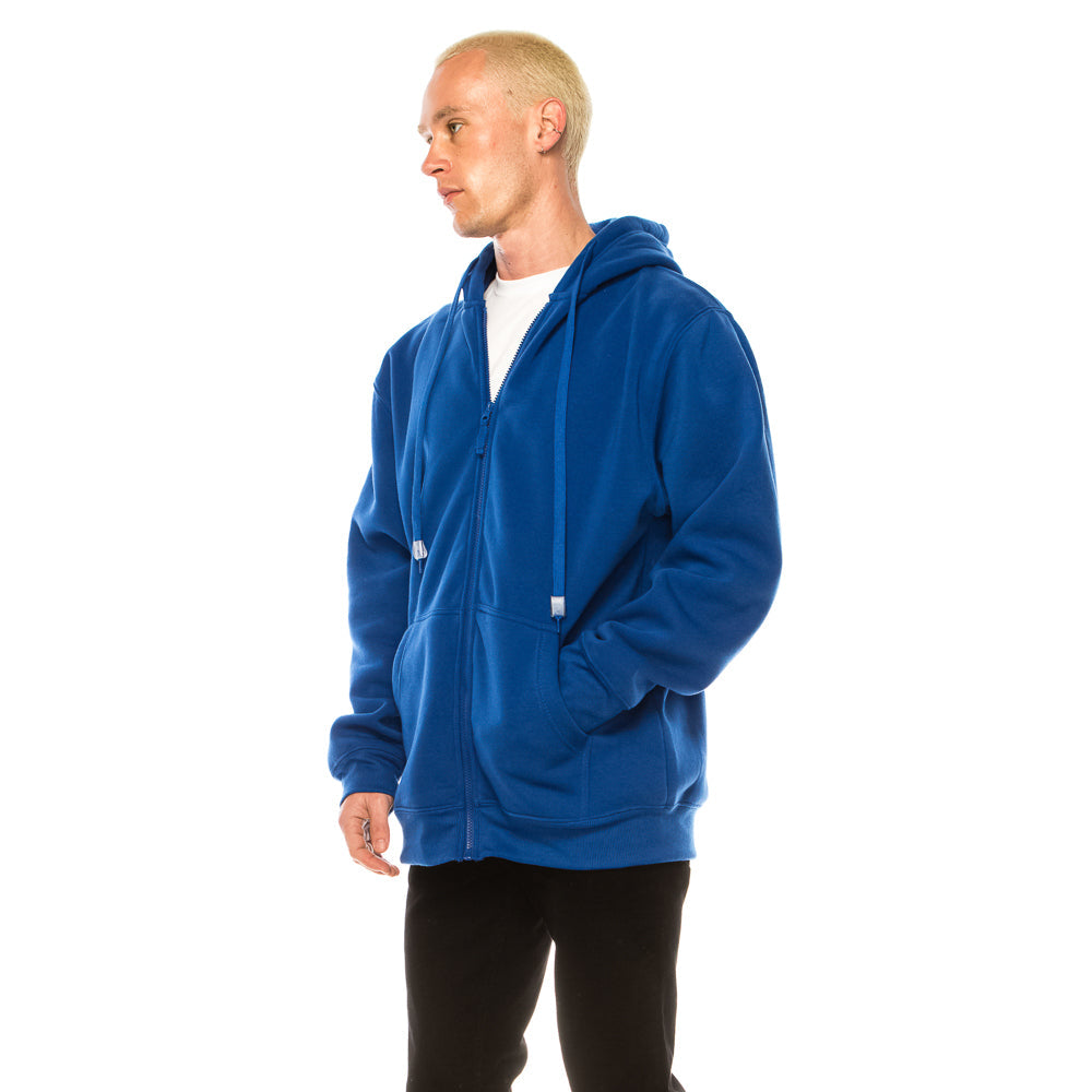 Zip Up Fleece Hoodie