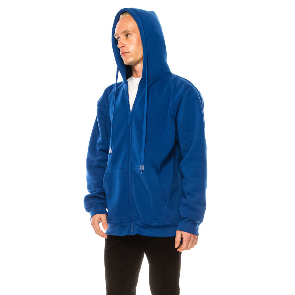 Zip Up Fleece Hoodie
