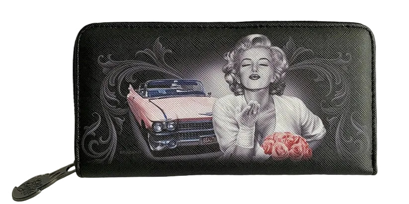 DGA Pretty In Pink Women Zippered Wallet