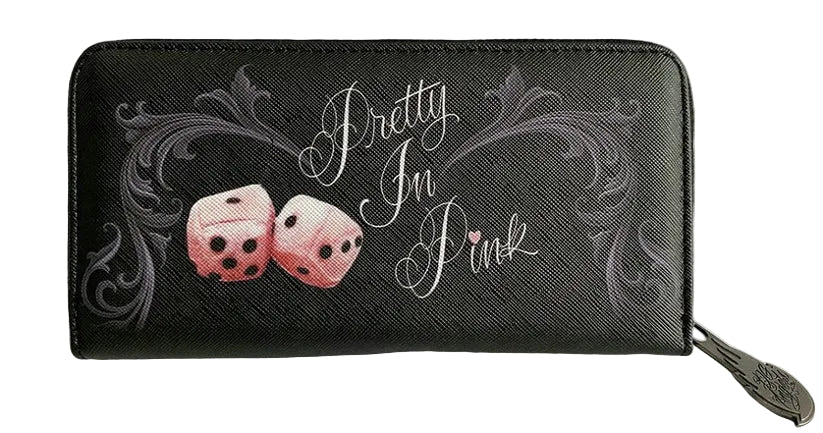 DGA Pretty In Pink Women Zippered Wallet