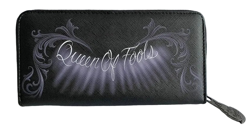 DGA Queen Of Fools Women Zippered Wallet