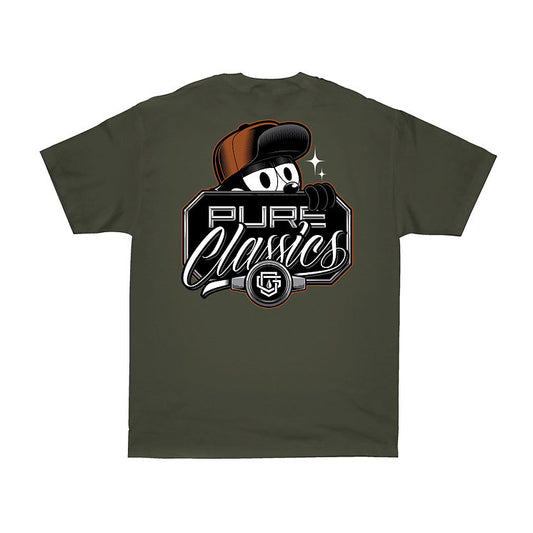 OG FAMILY Pure Classics Graphic T-shirt - Olive